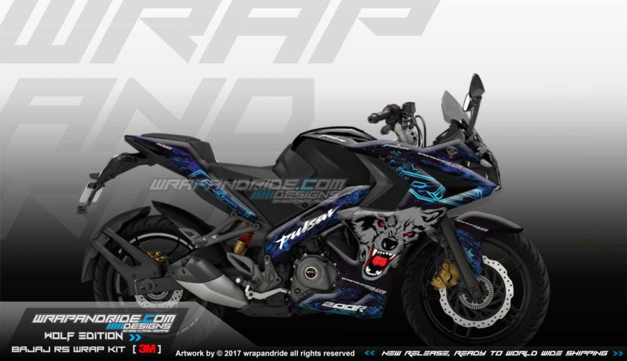 pulsar rs 200 full body wrap