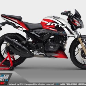 Tvs Apache Rtr 160 0 4v Race Series Full Body Wrap Wrapandride