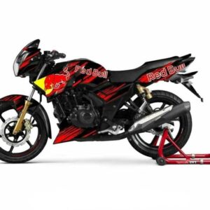 Tvs Apache Rtr 160 0 4v Black Panther Edition Full Body Wrap Decal Sticker Wrapandride